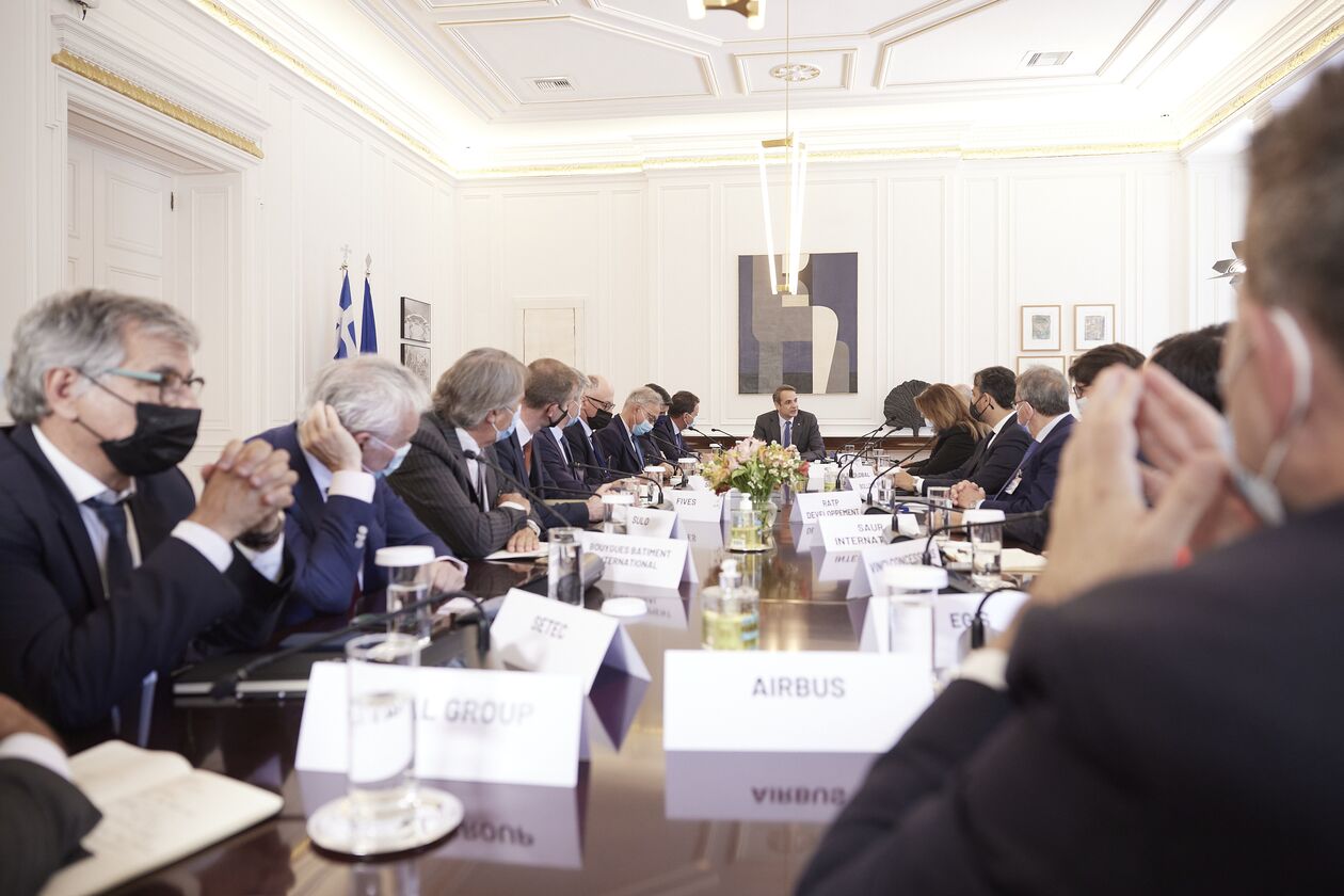 Μητσοτάκης σε Γάλλους επιχειρηματίες: Η Ελλάδα έχει επιστρέψει ως επενδυτικός προορισμός