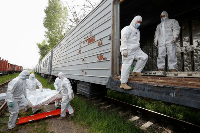 Ουκρανία: Εκατοντάδες πτώματα Ρώσων στρατιωτών φυλάσσονται σε τρένα-ψυγεία | tovima.gr