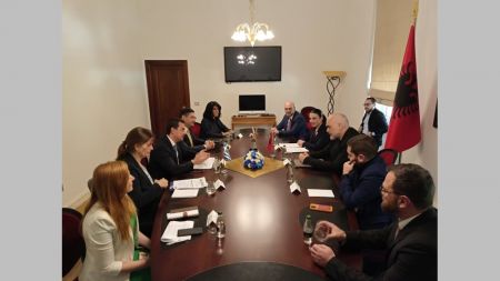 Επίσκεψη του υπουργού Περιβάλλοντος και Ενέργειας Κ. Σκρέκα στην Αλβανία