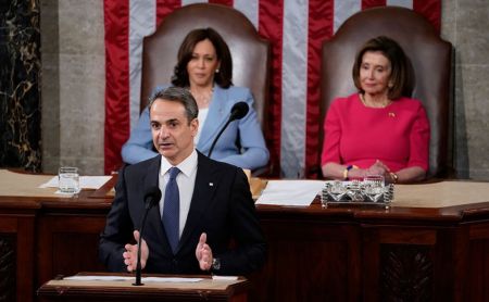 Mitsotakis tells US Congress the international community will not accept revisionism