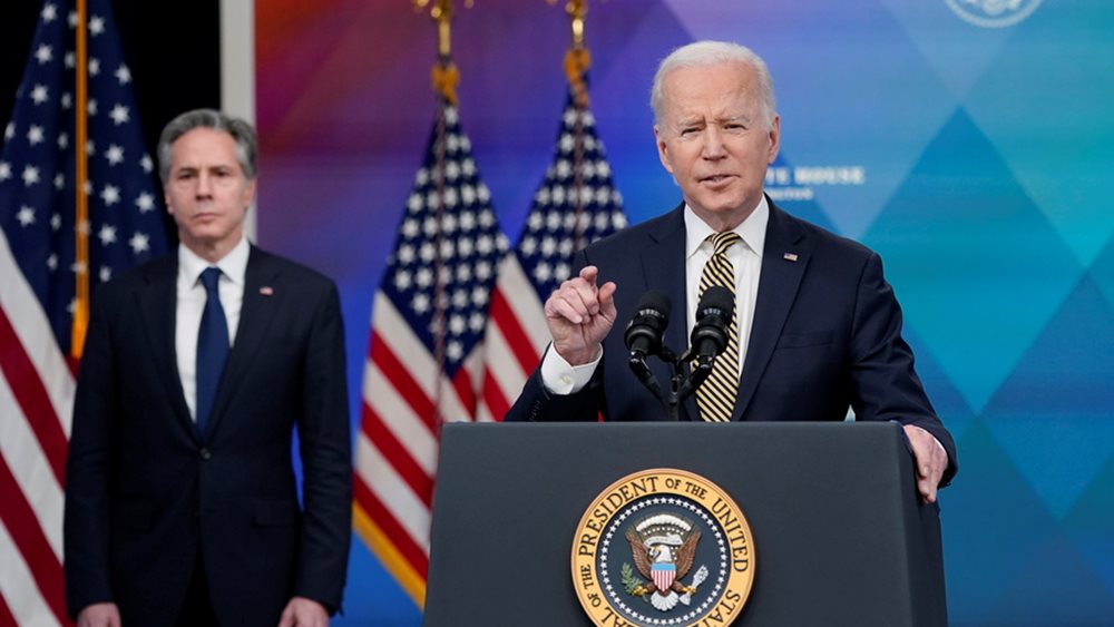 Η Ρωσία απαγορεύει την είσοδο στη χώρα στους Μπάιντεν και Μπλίνκεν
