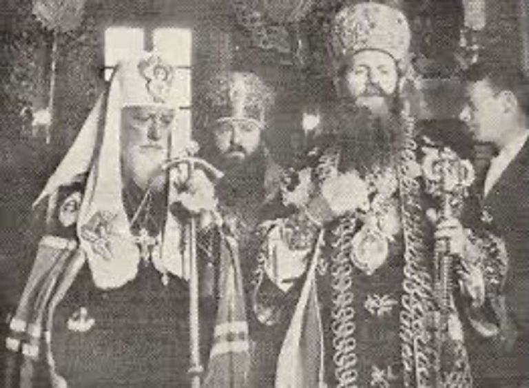 Συλλείτουργο του Πατριάρχη Σερβίας με τον Αρχιεπίσκοπο Αχρίδος στα Σκόπια | tovima.gr