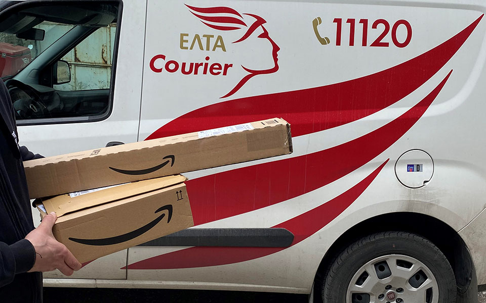 Hellenic Post manages 70% of Amazon parcels in Greece