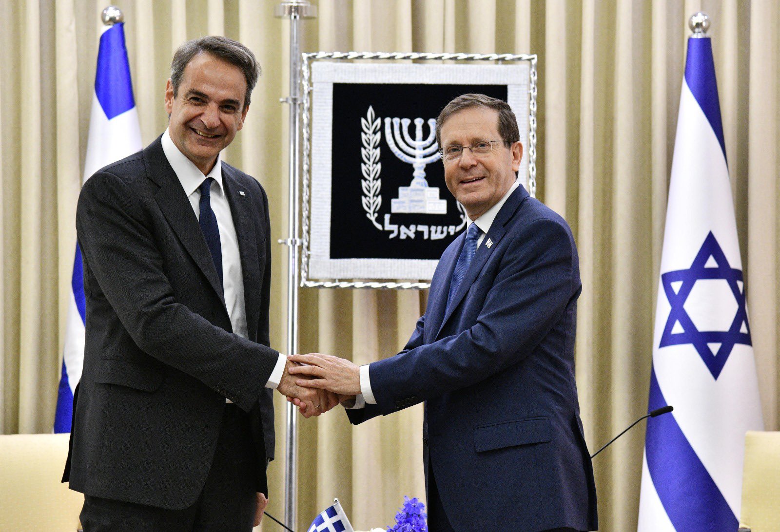 Mitsotakis – Herzog: New East Med energy map on the “table”