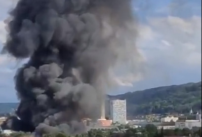 Ελβετία: Μεγάλη φωτιά σε βιομηχανικό κτίριο έξω από τη Ζυρίχη