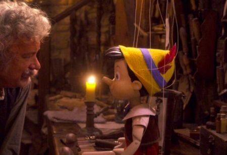 Ο Τομ Χανκς στο ρόλο του Τζεπέτο στη νέα ταινία του Πινόκιο