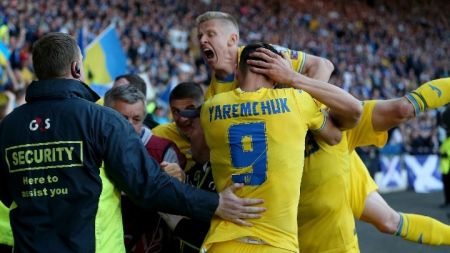 Συγκλόνισαν οι Ουκρανοί και παίζουν τελικό με Ουαλία για πρόκριση στο Μουντιάλ
