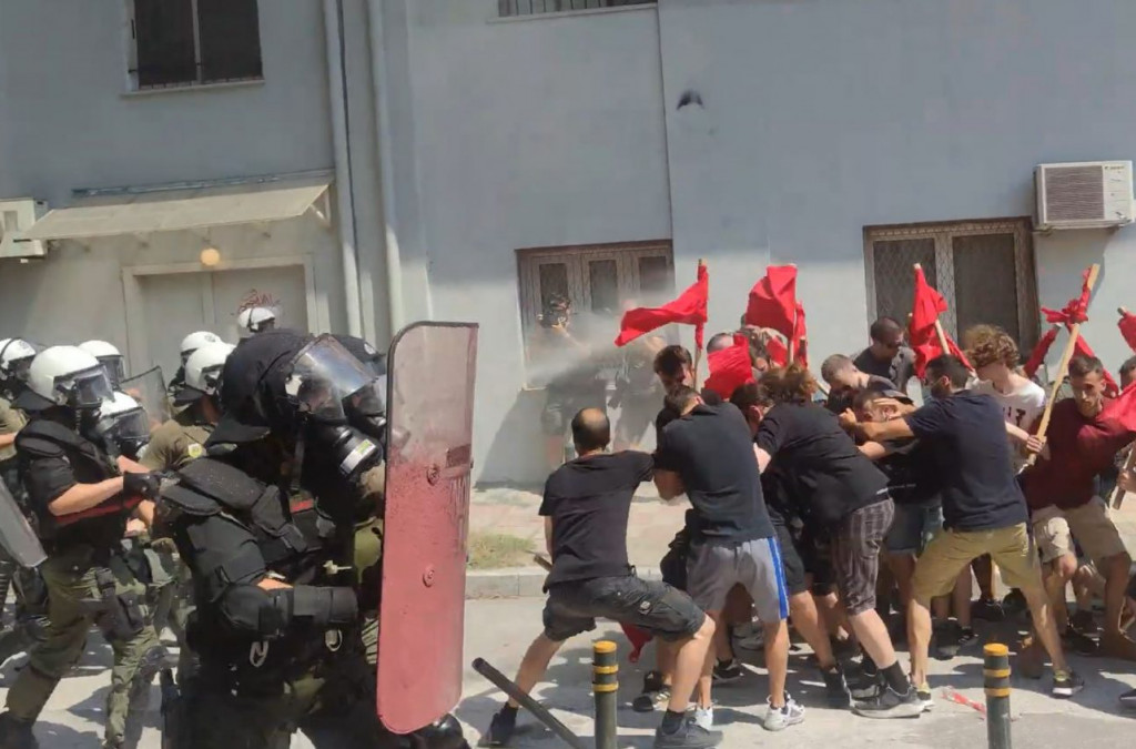 ΑΠΘ: Νέα επεισόδια μετά από πορεία φοιτητών