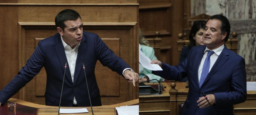 ‘Αγρια αντιπαράθεση μεταξύ Γεωργιάδη και Τσίπρα στον τηλεοπτικό αέρα