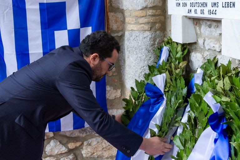 Σπυρόπουλος: Στο Δίστομο εκκρεμεί η δικαίωση, για επανόρθωση και αποκατάσταση για τα εγκλήματα που διέπραξε το ναζιστικό καθεστώς | tovima.gr