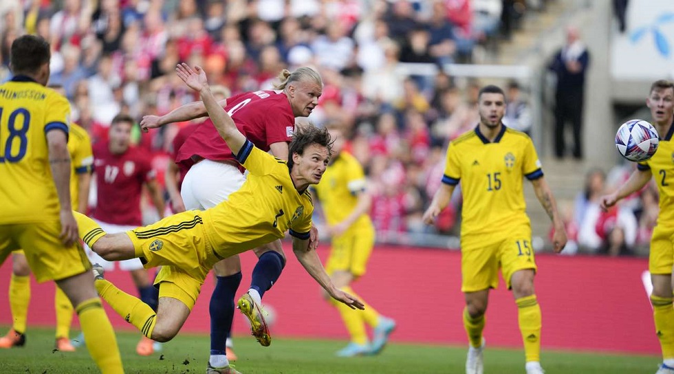 Νορβηγία – Σουηδία (3-2): «Καθάρισε» ο Χάαλαντ