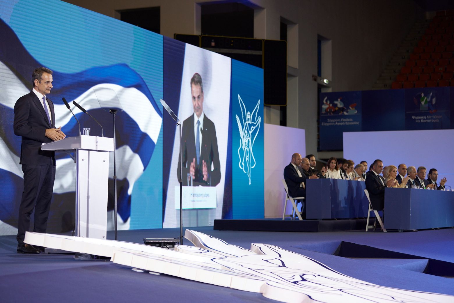 Μητσοτάκης στο συνέδριο του ΔΗΣΥ: «Η Ουκρανία βιώνει ότι και η Κύπρος το 1974»