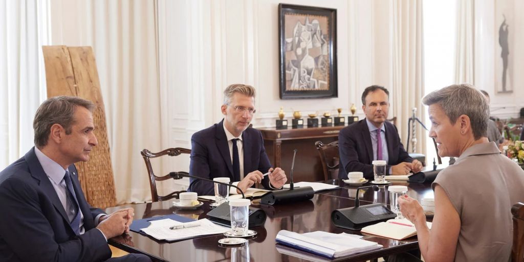 Συνάντηση Μητσοτάκη – Βεστάγκερ – Τι συζήτησαν, όλοι οι διάλογοι