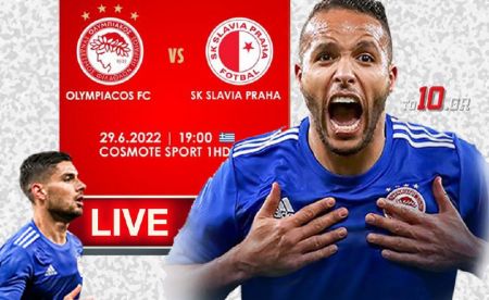 LIVE: Σλάβια Πράγας – Ολυμπιακός