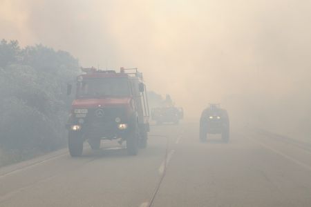 Ανεξέλεγκτη η φωτιά στην Άμφισσα – Μεγάλη αναζωπύρωση στην Ηλεία – 52 πυρκαγιές το τελευταίο 24ωρο