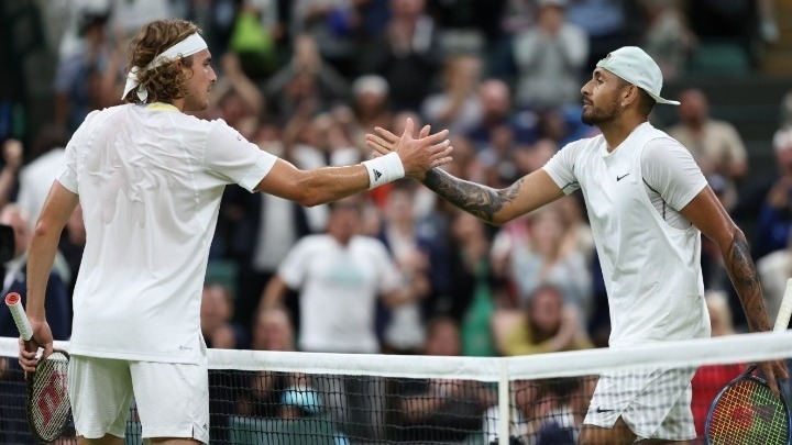 Wimbledon: Πρόστιμο σε Τσιτσιπά και Κύργιο για τη συμπεριφορά τους