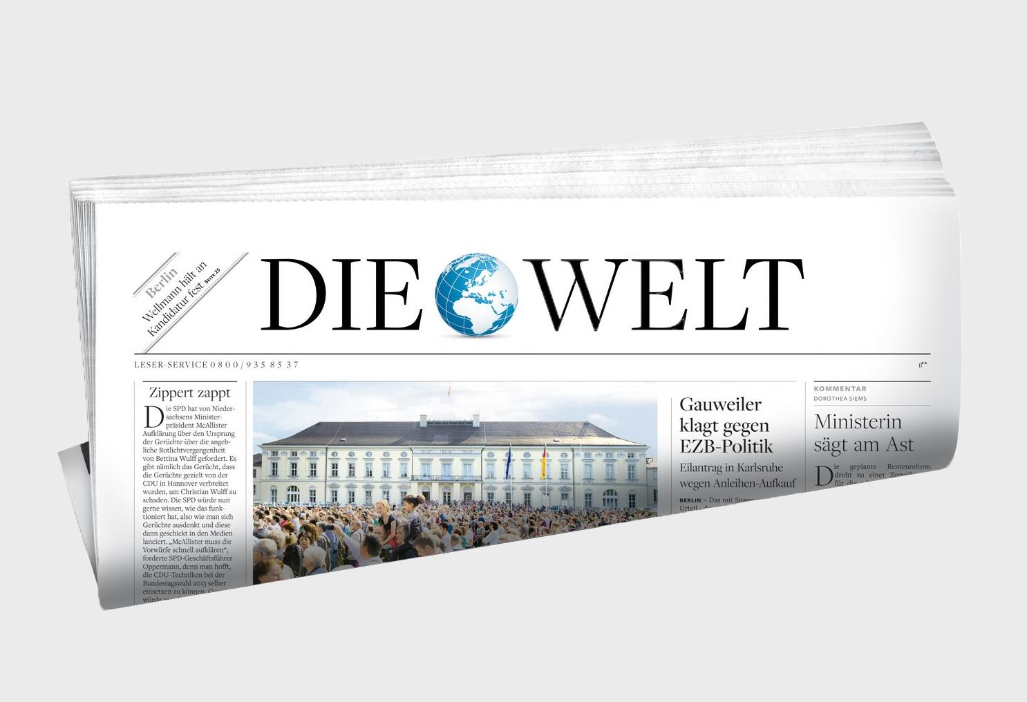 Ρωσία: Περιόρισε την πρόσβαση στην ιστοσελίδα της γερμανικής εφημερίδας Die Welt