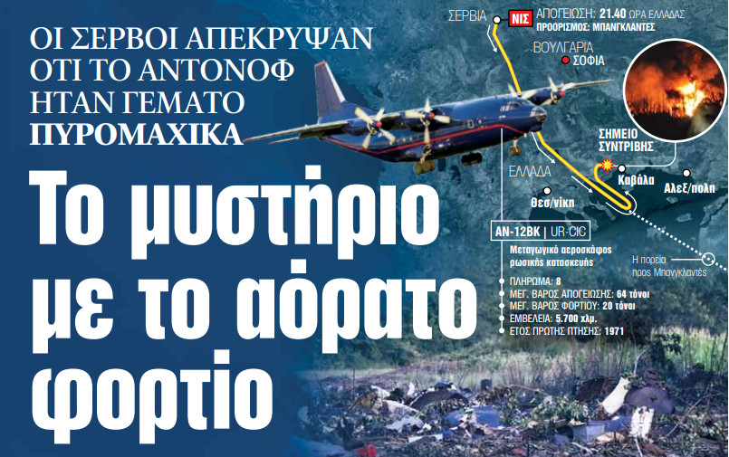 Στα «ΝΕΑ» της Δευτέρας: Το μυστήριο με το αόρατο φορτίο