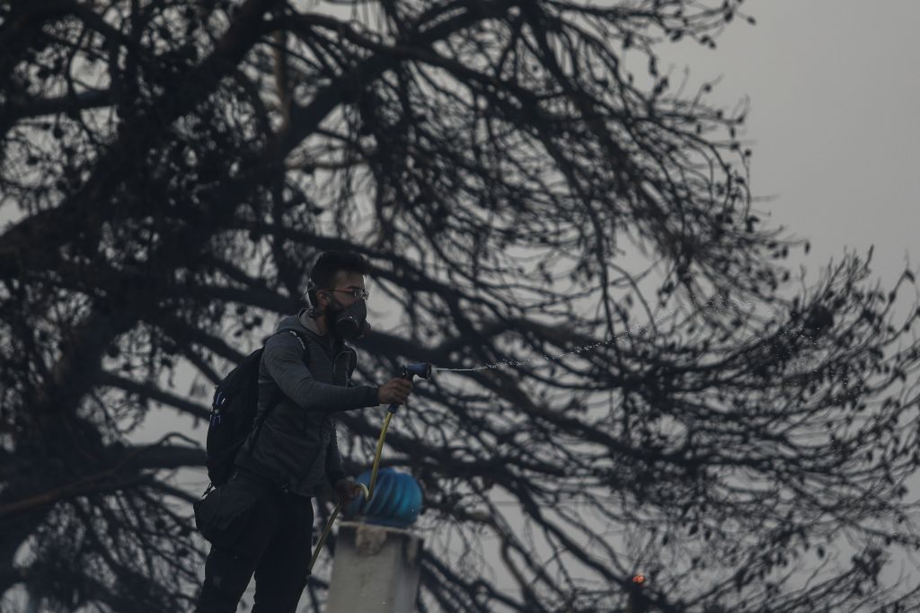 Πεντέλη: Τρεις εγκαυματίες στο «Γεώργιος Γεννηματάς» από την φωτιά