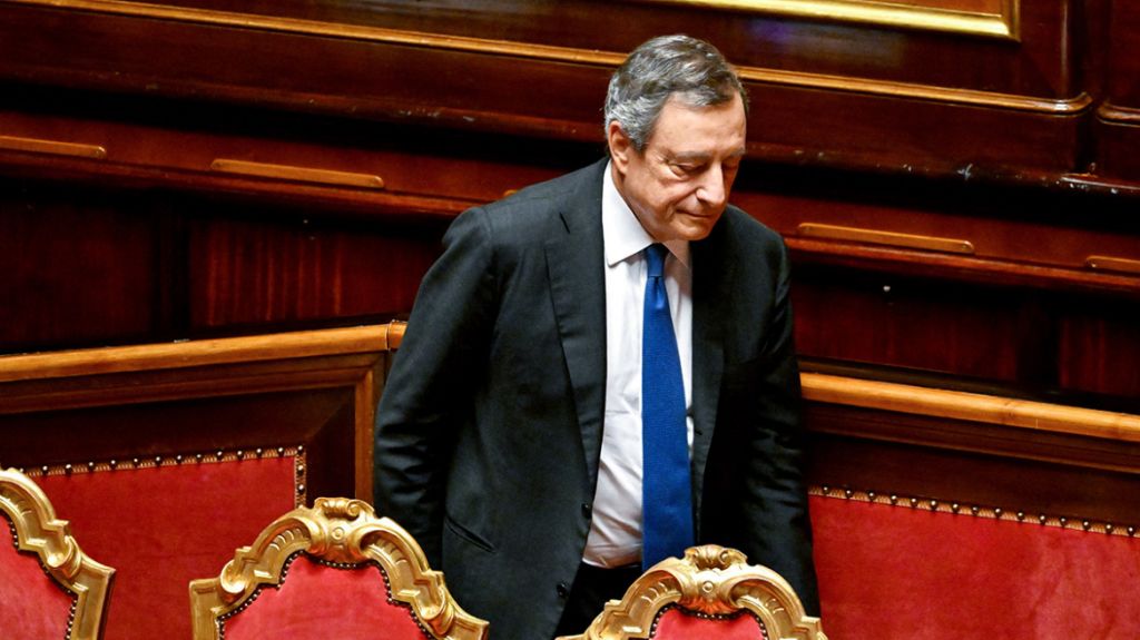 Ιταλία: Καταρρέει η κυβέρνηση Ντράγκι παρά την ψήφο εμπιστοσύνης