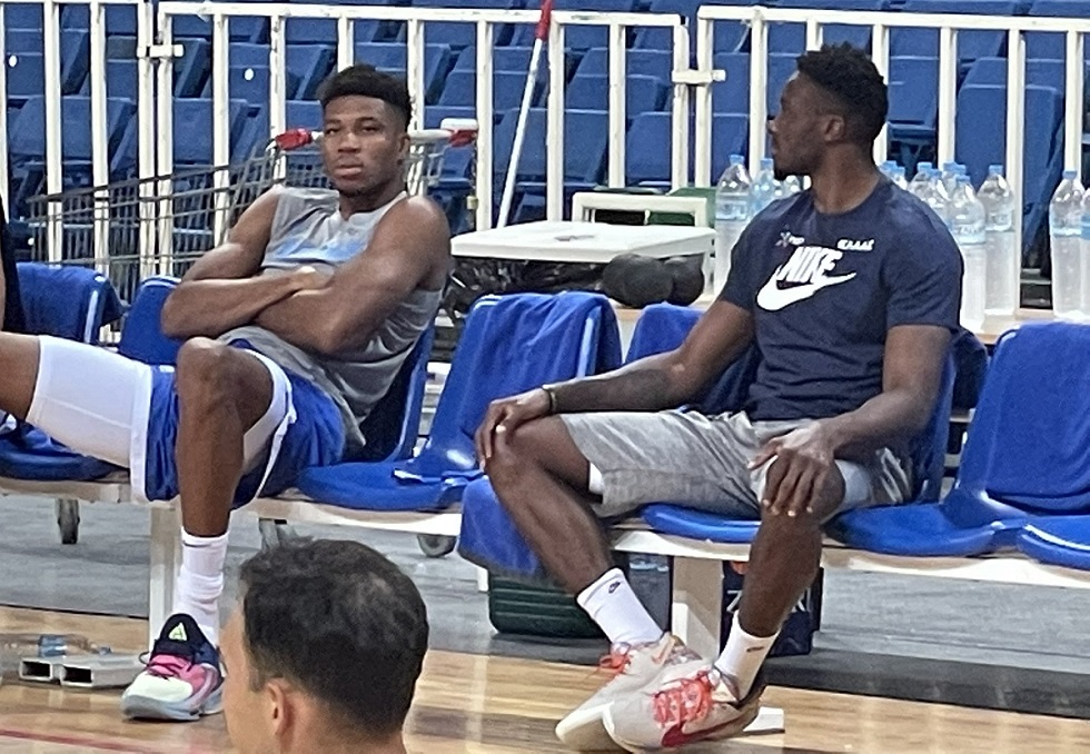 Στο ΟΑΚΑ οι Αντετοκούνμπο, μπήκε ο Καλάθης στην Εθνική