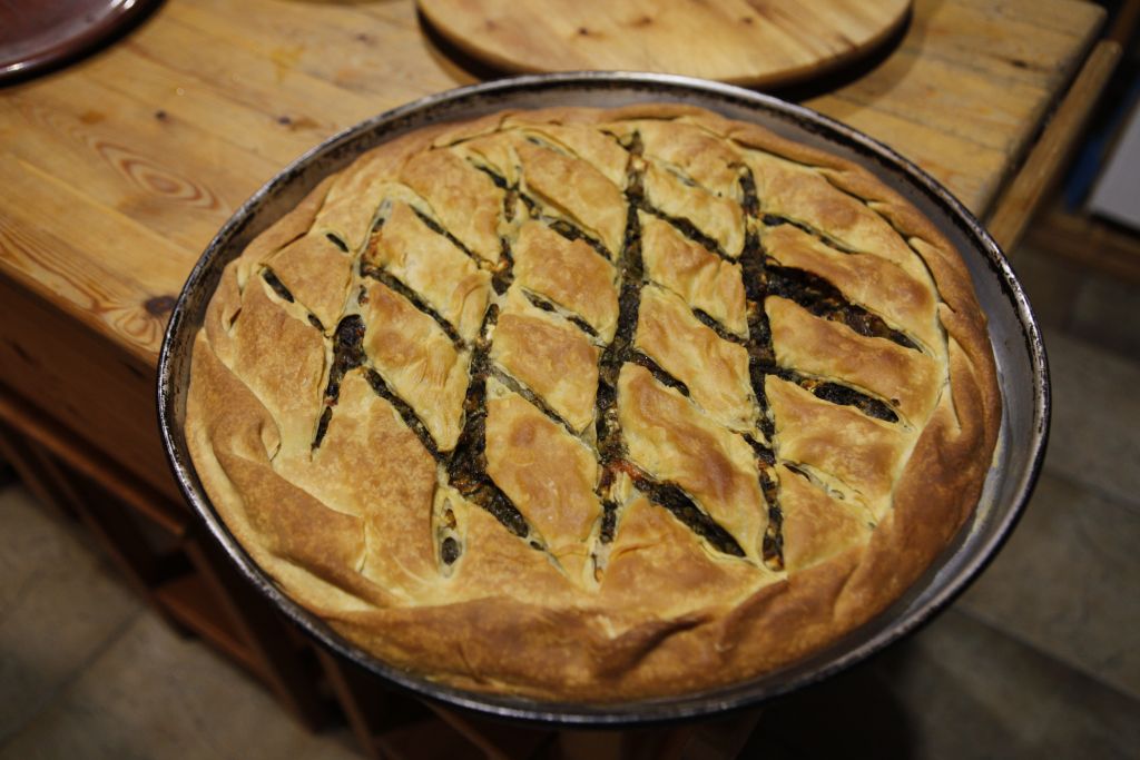 Τέσσερα μυρωδικά σε μια πίτα