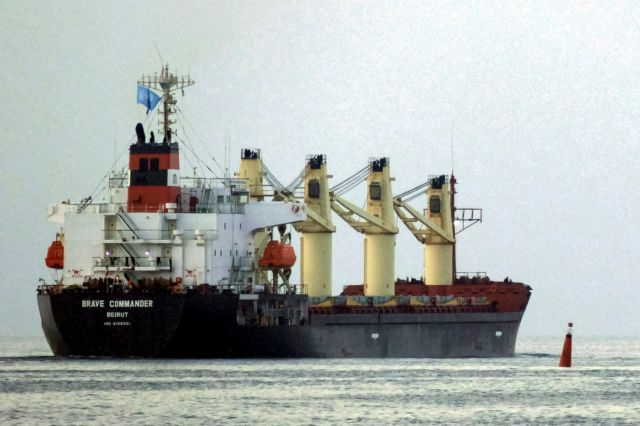 Ουκρανία: Αναχώρησε από λιμάνι της χώρας το πρώτο πλοίο που μεταφέρει σιτηρά για την Αφρική