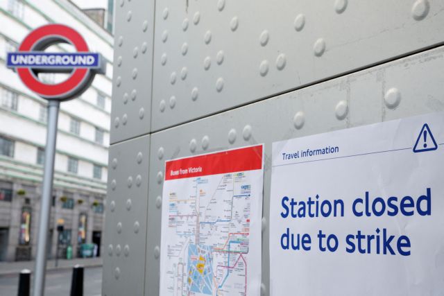 Απεργίες στη Βρετανία: Παραλύει το δίκτυο μεταφορών του Λονδίνου | tovima.gr
