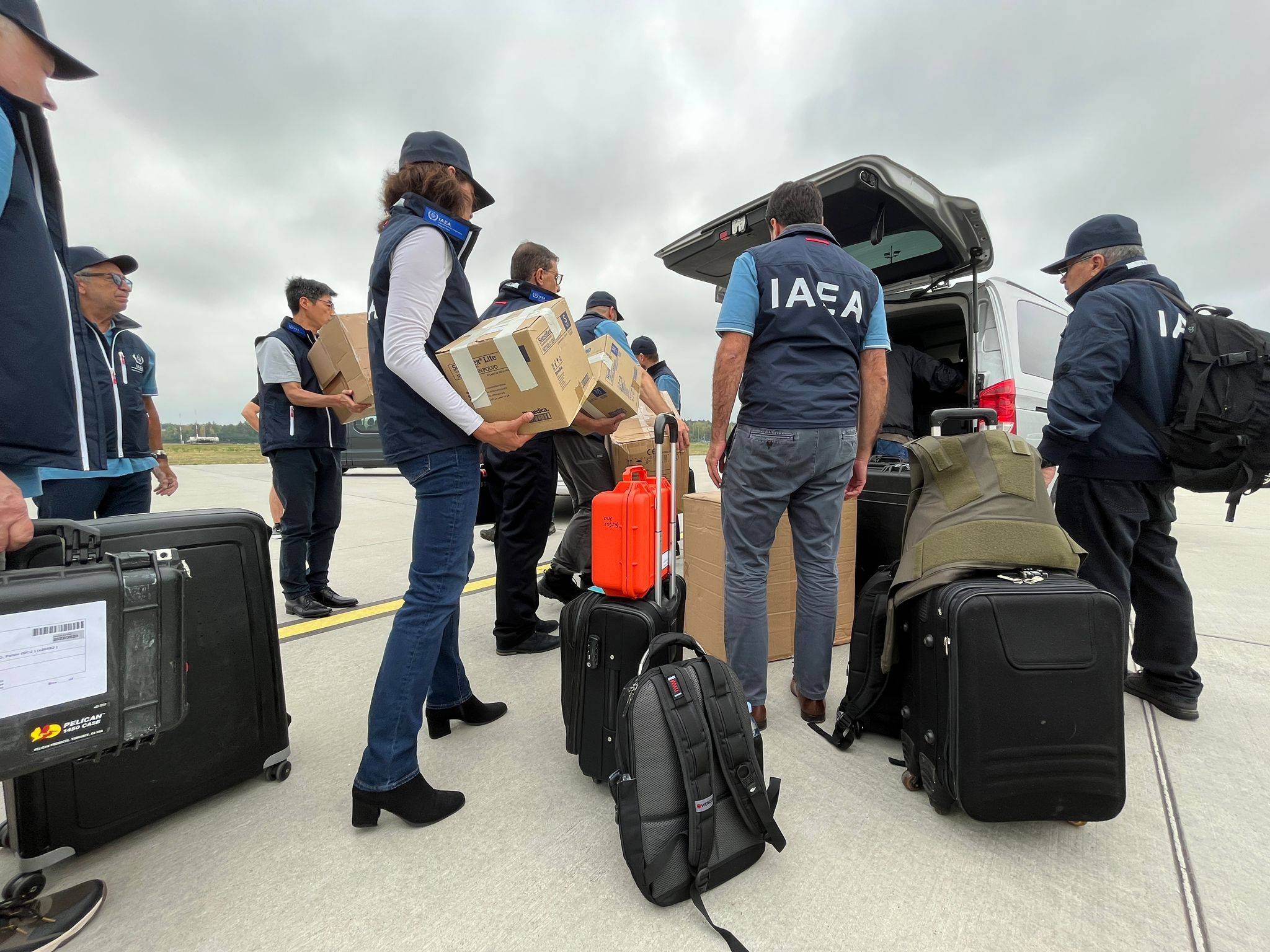 Ζαπορίζια: Καθ’ οδόν προς τον πυρηνικό σταθμό οι ελεγκτές της ΙΑΕΑ