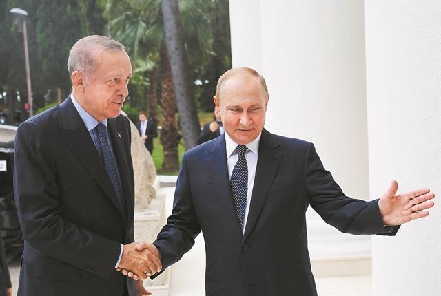 Η Τουρκία βασική πύλη της Ρωσίας για παράκαμψη των κυρώσεων