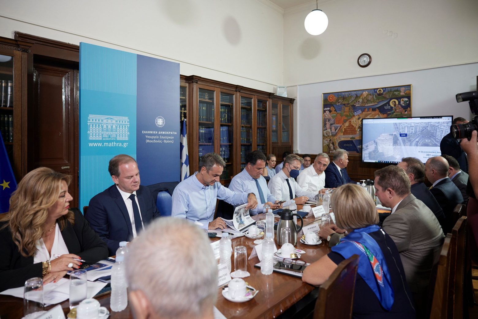 Μητσοτάκης: Παρουσίασε σχέδιο 30 έργων στη Θεσσαλονίκη – Συσκέψεις με φορείς ενόψει ΔΕΘ