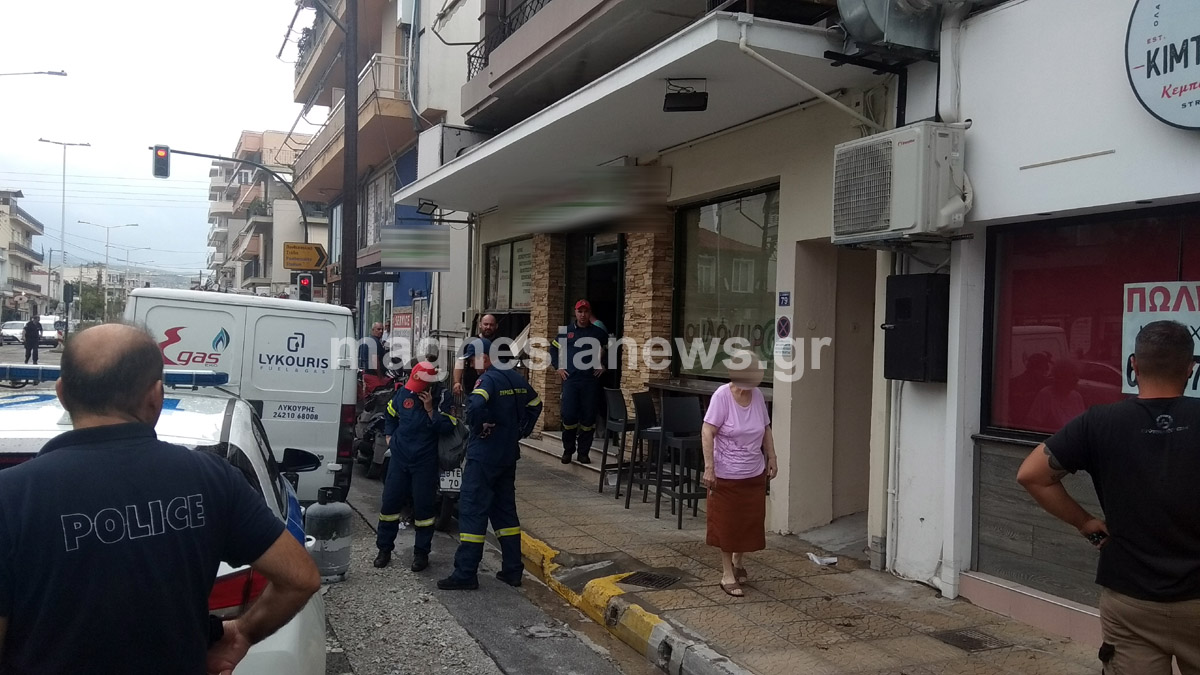 Βόλος: Έκρηξη φιάλης υγραερίου σε επιχείρηση – Δύο τραυματίες