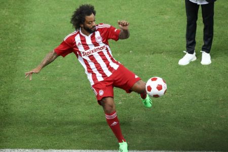 Η πρώτη προπόνηση του Μαρσέλο στον Ολυμπιακό