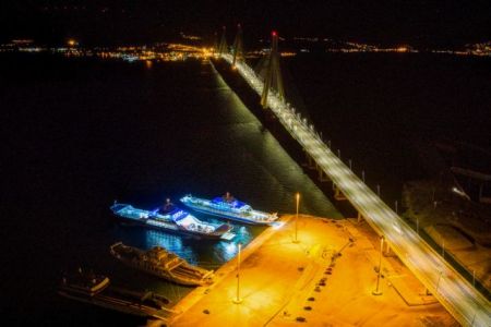 Η Γέφυρα Ρίου – Αντιρρίου σβήνει τα διακοσμητικά φώτα