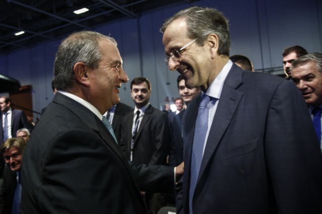 ΔΕΘ: Δείπνησαν Καραμανλής – Σαμαράς μετά την ομιλία Μητσοτάκη