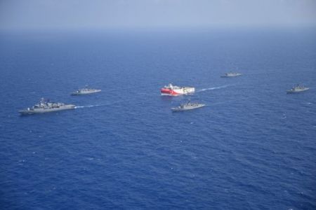 Τουρκία: Εξέδωσε NAVTEX μετά την προαναγγελία Ντονμέζ για έρευνες από το Oruc Reis στην ανατολική Μεσόγειο