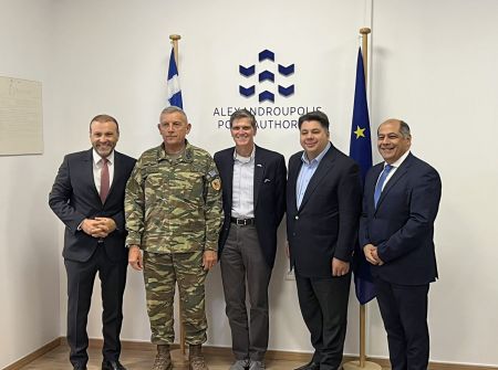 Τζορτζ Τσούνης: Στο λιμάνι της Αλεξανδρούπολης ο πρέσβης των ΗΠΑ