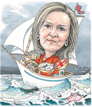 Λιζ Τρας: Μεγάλες φιλοδοξίες, μεγάλες φουρτούνες