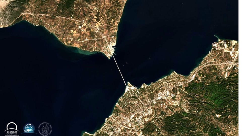 Copernicus: Η γέφυρα Ρίου – Αντιρρίου όπως δεν την έχετε ξαναδεί