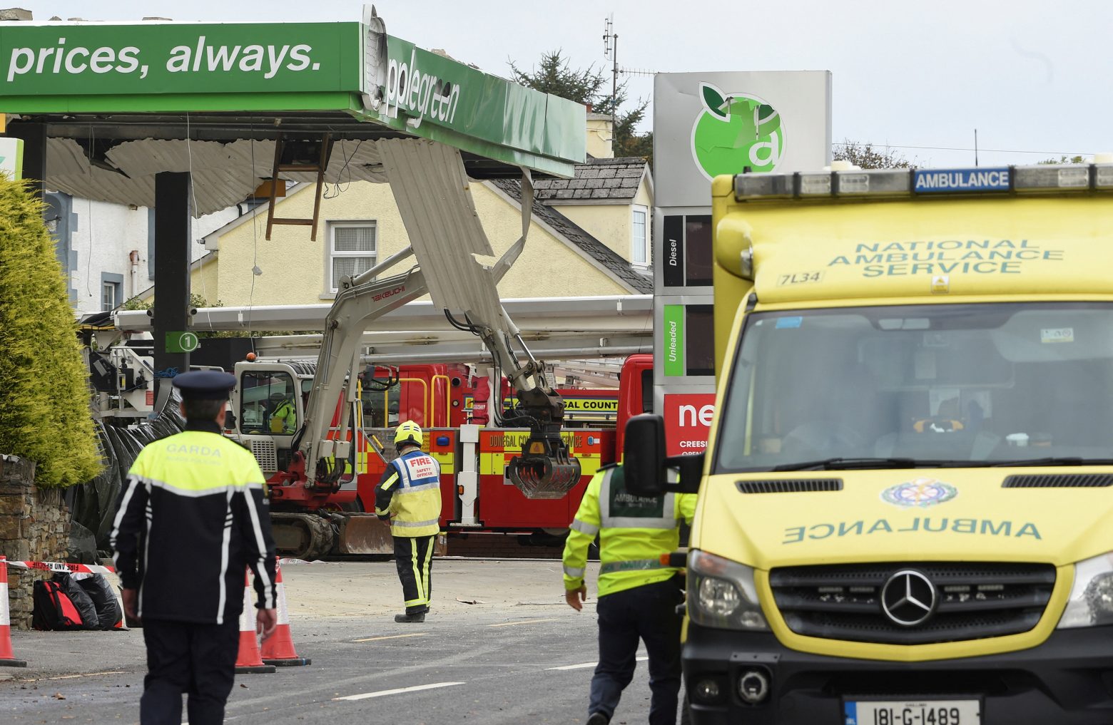 Ιρλανδία: Στους 10 οι νεκροί από την έκρηξη σε πρατήριο καυσίμων