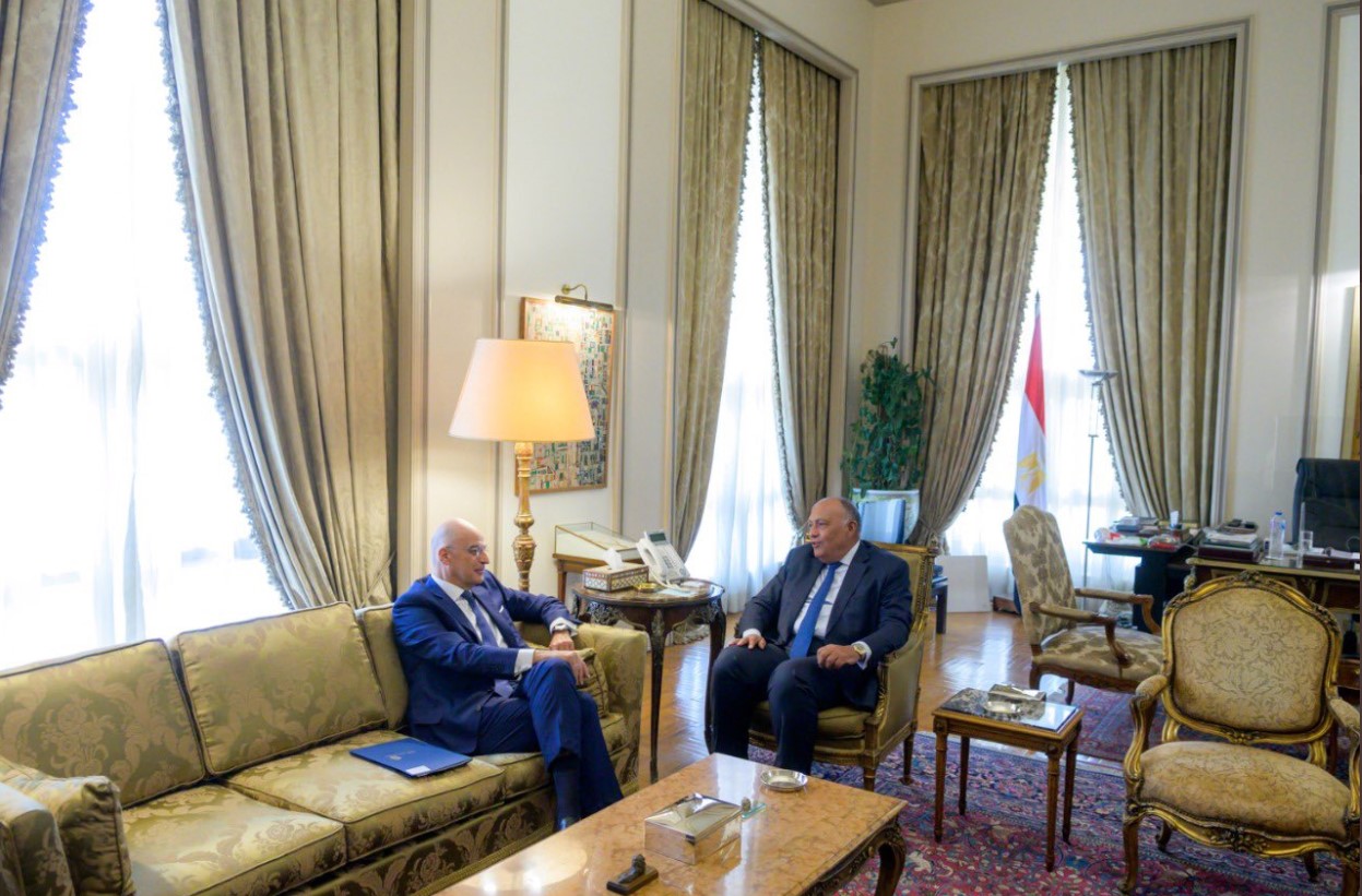 Δένδιας από Αίγυπτο: «Τερατούργημα» για την ασφάλεια της περιοχής η τουρκολιβυκή συμφωνία