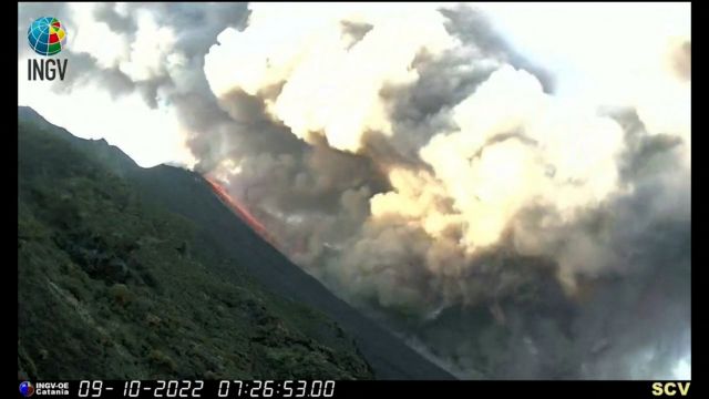 Italia: il vulcano Stromboli erutta – Notizie – notizie