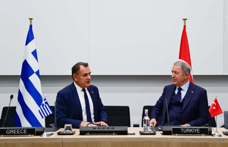 Amidst Ankara’s threats of war against Greece, defence ministers agree to maintain contact