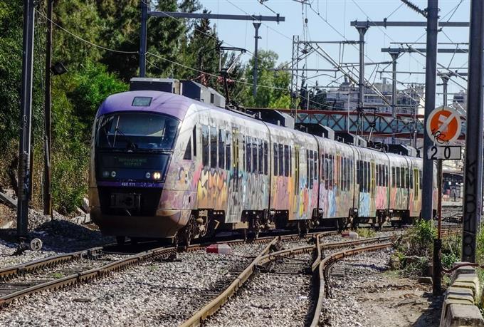 Εκτροχιασμός τρένου στην Τιθορέα