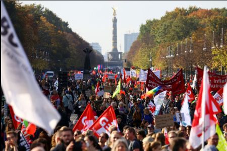 Γερμανία: Διαδηλώσεις σε έξι πόλεις για την ενεργειακή ακρίβεια