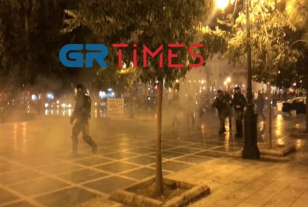 Θεσσαλονίκη: Επεισόδια σε πορεία αντιεξουσιαστών