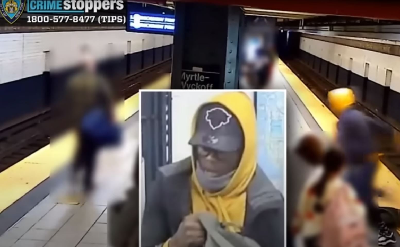 ΗΠΑ: Σπρώχνει άνδρα στις γραμμές του μετρό και εξαφανίζεται