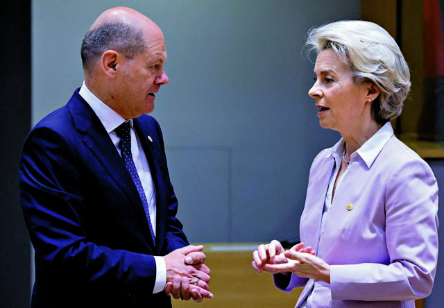 Ουκρανία – Ανοικοδόμηση: «Σχέδιο Μάρσαλ» θέλουν Σολτς και φον ντερ Λάιεν