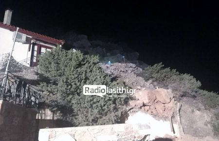 Κρήτη: Βράχος έπεσε σε ενοικιαζόμενα δωμάτια – Μια νεκρή