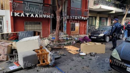 Επεισοδιακή επιχείρηση της ΕΛΑΣ για την εκκένωση κατάληψης στη Λάρισα